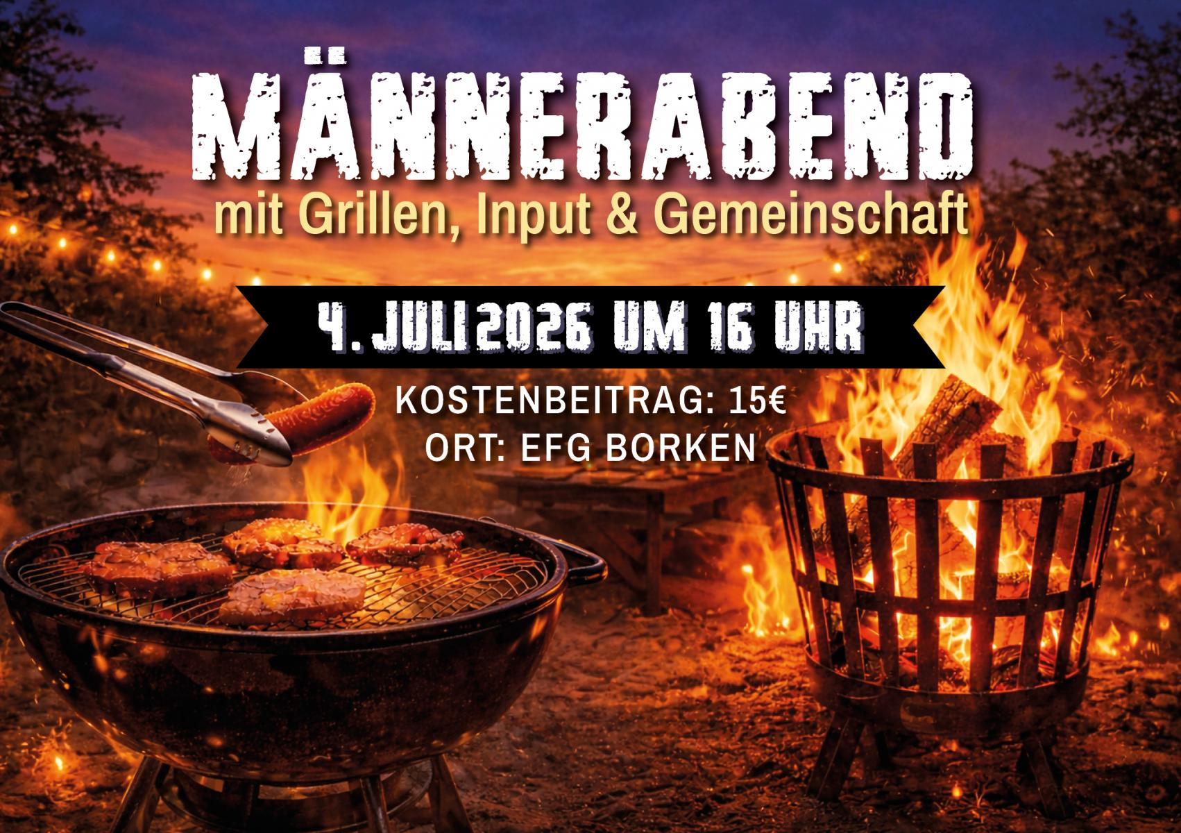 Männerabend! - 4. Juli 2026